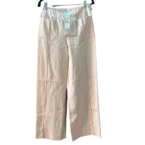 CHANEL Pink Trousers with Button Accents